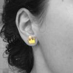 Princess Love Earrings Romantic Tiny Cute Pair..